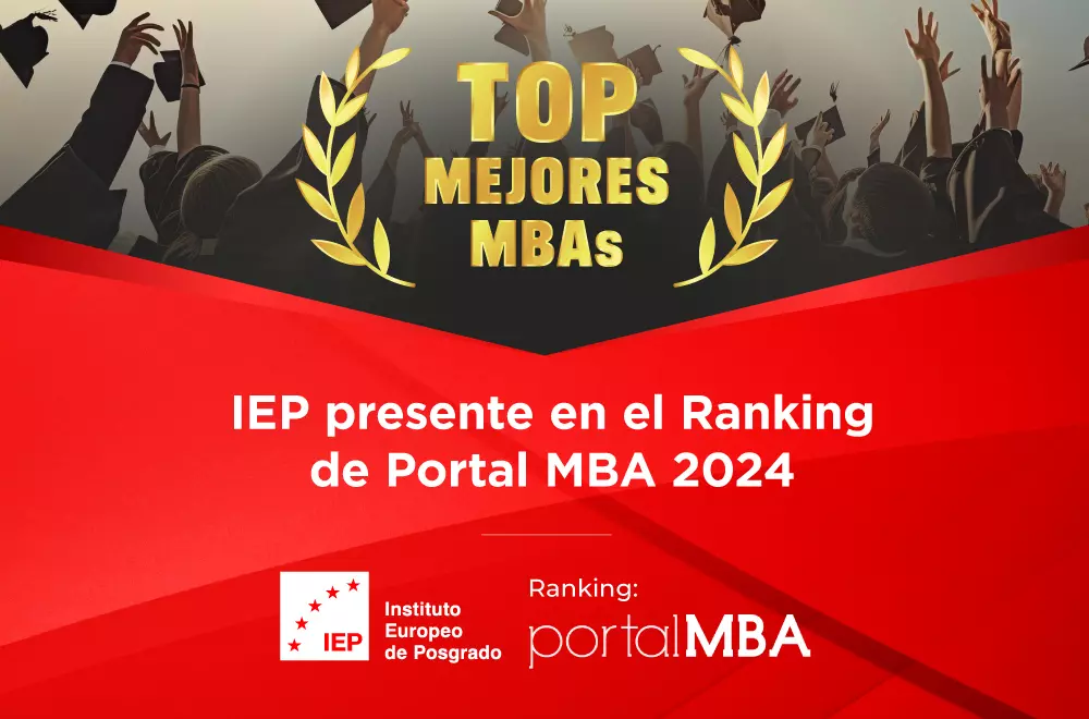 IEP top 3 ranking MBA 2024-2025