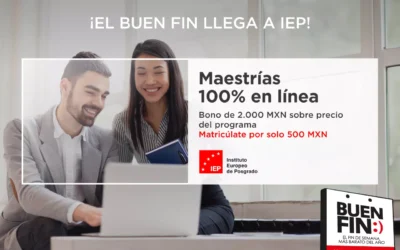 Aprovecha el Buen Fin en IEP México