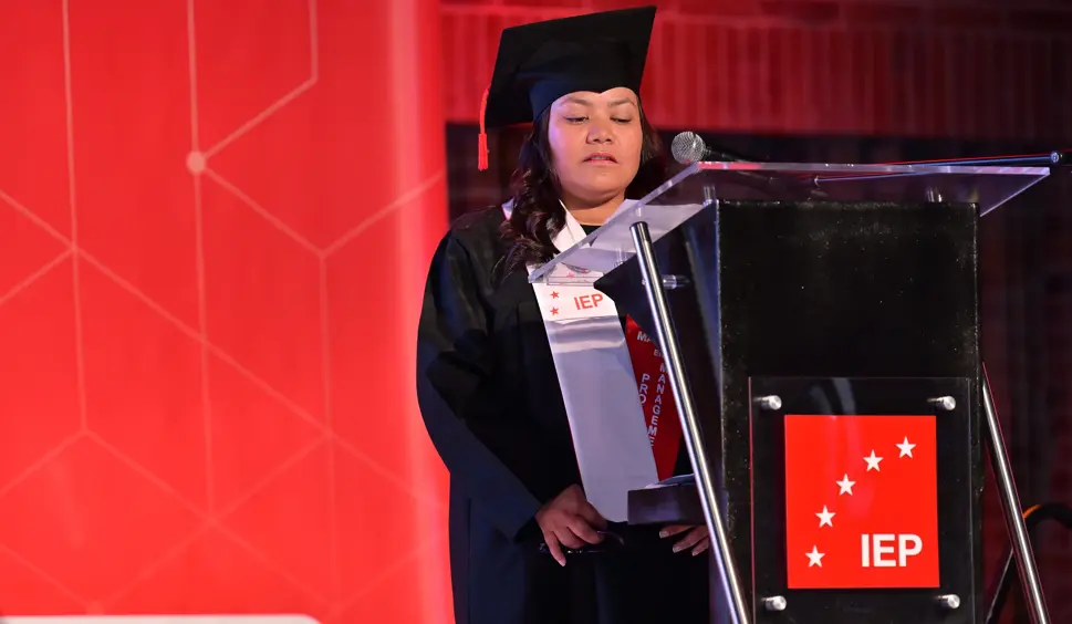 Diana Milady graduación IEP Colombia 2024